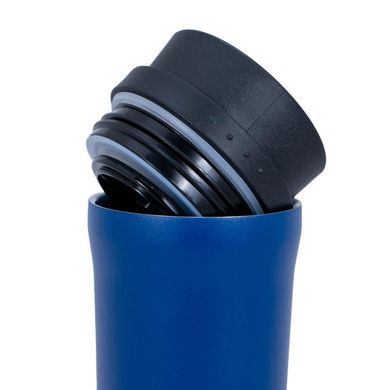 Термокружка 0,48 L із клапаном Ranger Lux Black Blue, 0.48