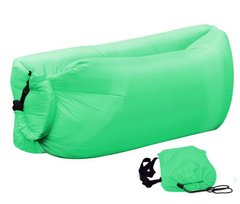 Ламзак надувний 200x90 диван гамак матрац лежак Lamzac Air Pro Зелений