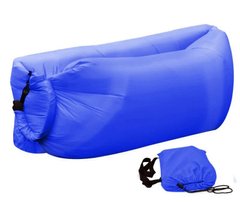 Ламзак надувний 200x90 диван гамак матрац лежак Lamzac Air Pro Синій