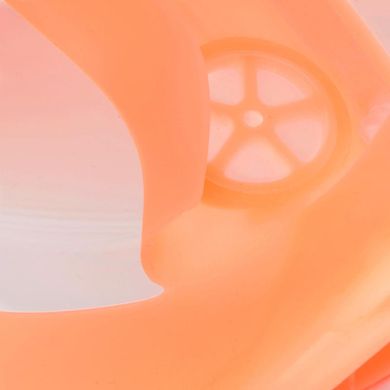 Дитяча маска для плавання Subea Easybreath PRO 500 XS панорамна повнолицьова для снорклінгу підводного пірнання на все обличчя з трубкою Рожева, XS