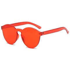 Солнцезащитные очки без оправы Secret Spirits Красные