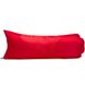 Ламзак надувний 240х90 з змінною камерою шезлонг лежак диван гамак матрац Ripstop Червоний