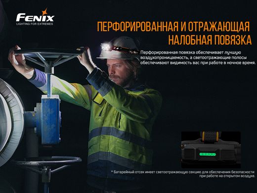 Ліхтар налобний Fenix HP25R V2.0