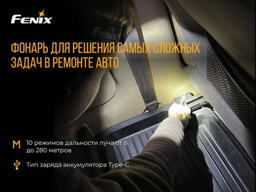 Ліхтар налобний Fenix HP25R V2.0