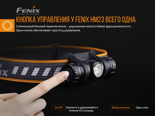 Ліхтар налобний Fenix HM23